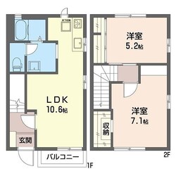 サンラフォーレFの物件間取画像